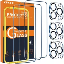 Protector Para Pantalla Qhohq, iPhone 15 Pro 6.1''