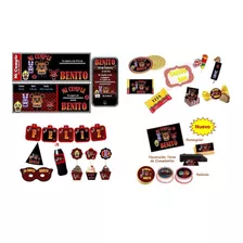 Kit Imprimible Five Nights At Freddys: Candy, Deco, Torta