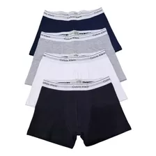 Boxer Klein Calvin Algodón Pack X 4 Boxer