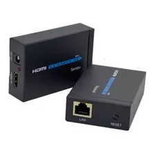 Extensor Hdmi X Rj45 Rede Cat5e Cat6 3d 1080p Bivolt 60 Mts