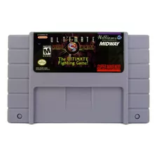 Ultimate Mortal Kombat Para Super Nintendo Cartucho Snes