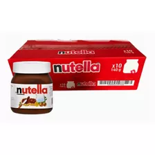 Nutella Pasta De Avellanas 140gr. Mayorista X10