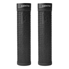 Punho Manopla Sentec Bike Sense Mtb Rs Trail 130mm Com Trava Cor Preto