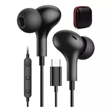 Auriculares In-ear Con Cable Usb-c Y Microfono Negro | Co...