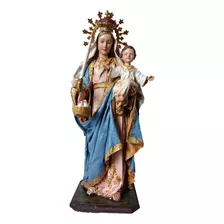 Figura Religiosa - Virgen De La Candelaria - Pieza Original 