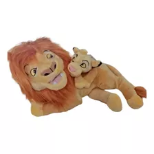 Mufasa Simba Lion King Rey León Disney Store Peluche 40cm