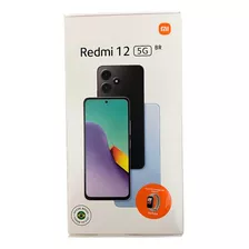 Smartphone Redmi 12 5g 256gb + Pulseira Inteligente Azul