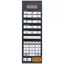 Membrana Teclado Microondas Midea Mtae 21/ Mtea 22 Grill Esp