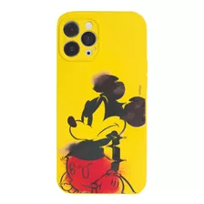 Funda Silicone Case Con Pc Disney Mickey Para iPhone 11 Pro