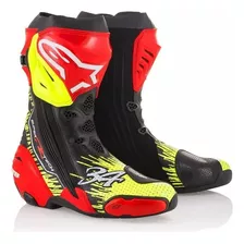 Botas De Moto Alpinestars Racing Supertech R Schwantz Le 34