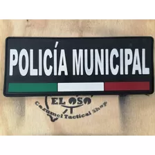 Parche Policía Municipal Para Chaleco Con Envío Gratis