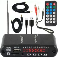 Receptor De Audio Bluetooth, Radio Fm, Reproductor Digital .