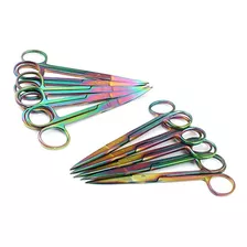 Tijeras Para Manualidades G.s Set Of 10 Multi Titanium Color