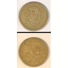 Moneda Estadounidense De 1$ Del 4th Presidente James Madison