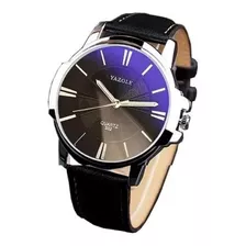 Reloj Para Hombre Con Caja Y Almohada Elegante Casual Yazole