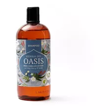 Shampoo Oasis 520ml Cabello Graso Aloe Vera Te Verde Vegano