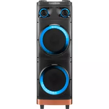 Torre De Som 1000w Woofer 10 Bth Fm Led Tws Gradiente Gca110