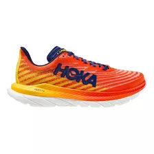 Tenis Running Hoka Mach 5 Naranja Hombre 1127893fdnd