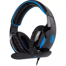 Headset Sades Fone Gamer 7.1 Usb Sa-902 Snuk Máxima Potencia