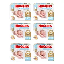 Fraldas Descartáveis Huggies 100 Primeiros Dias Rn 108 Unid.