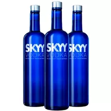Vodka Skyy Clasico X3 Unidades - 01mercado