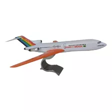 Maquete Avião Em Resina B=727 Trans Brasil - 40 Cm