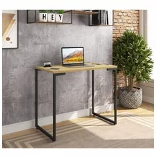 Escrivaninha 90cm Porto Espresso Móveis Natura/preto A