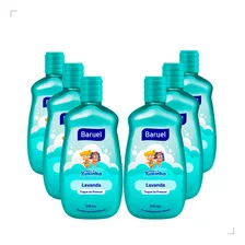 Kit Com 6 Lavanda Turma Da Xuxinha Toque De Frescor 210ml