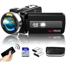 Video De Cmara De Video 4k Vista De Videos Ultra Hd 48.0mp R