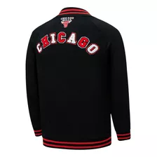 Campera Nba Hombre M Bulls Jacket Nbajk523105-blk1 - Menpi