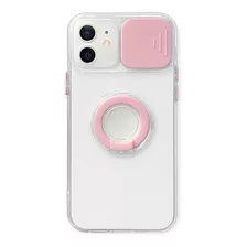 Funda Protectora Camara Anillo + Mica Para iPhone 13 Pro Max