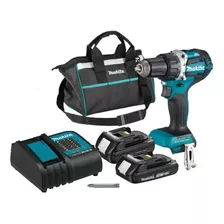 Rotomartillo De 1/2 Brushless Inalámbrico Makita Dhp487syx1 Color Azul Frecuencia 0 Mhz