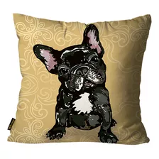 Capa Para Almofada Mdecore Pets Cachorro Gato Buldogue Francês