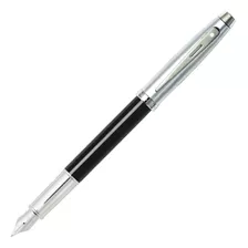 Pluma Fuente Sheaffer 100 Black Steel