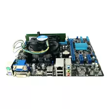 Kit Placa Mãe Asus H61m-a/br Pentium G2030 4gb Ddr3 Hdmi