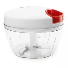 Mini Processador De Alimentos Manual 900ml Wincy Rocie Cor Branco