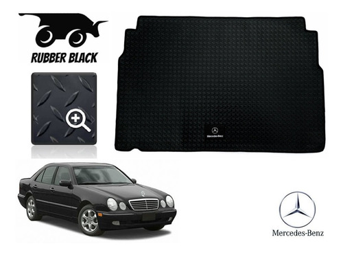 Tapete Cajuela Mercedes Benz E230 1996  Rubber Black Foto 2