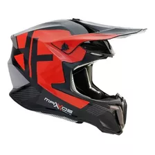 Capacete Off Road Mattos Racing Combat Legero Vermelho