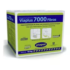 Viaplus 7000 Fibras Impermeabilizante Flexível Caixa 18 Kg