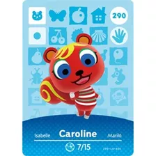 Caroline - Tarjeta Amiibo De Nintendo Animal Crossing Happy