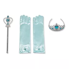 Luvas Coroa Varinha Infantil Princesas Disney Elsa