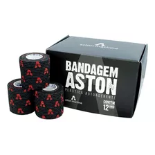 Caixa De Bandagem Elástica Aston 5cm X 4,5m C/12 Unidades