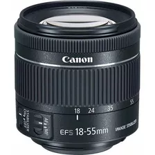 Lente Canon Ef-s 18-55mm F/3.5-5.6 Is Ii Nova + Nota