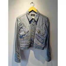 Campera Jean Dolce & Gabbana 32/46. Toda La Onda. Impecable!