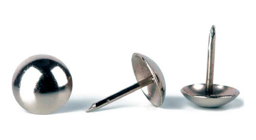 Tachas Nickel N 15 Redondas Tapicera