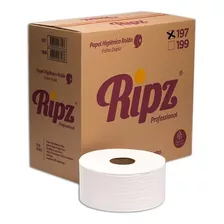 Papel Higiênico Rolão Folha Dupla - 8 Rolos 10 X 200m