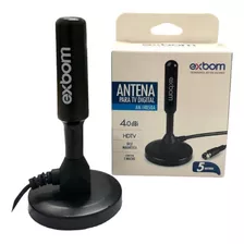 Antena Digital Interna /externa Exbom 5m Uhf Smart 4k