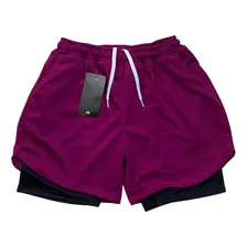 Paquete De Cinco Short Deportivo Licra Hombre Gym Ejercicio