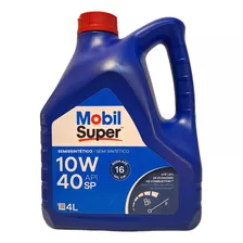 Aceite Mobil Super Flex 10w40 4 Litros C/obsequio