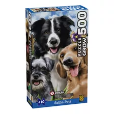 Jogo De Quebra-cabeça Grow 500 Pcs Selfie Pets